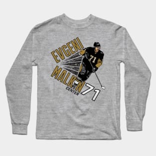 Evgeni Malkin Pittsburgh Point Long Sleeve T-Shirt